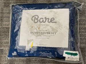 lot 124 image: Bare Home Duvet Cover Set - KingCal King - Premium Microfiber - 2 Pillow Shams