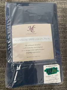 lot 137 image: HC Collection Platinum 1800 Collection Queen Size Sheet Set