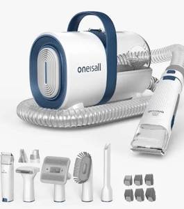 lot 218 image: Oneisall LM2 Pet Grooming Kit & Vacuum - Dog Grooming System