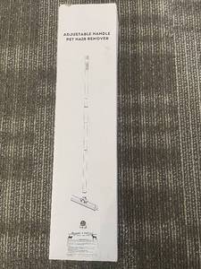 lot 257 image: Adjustable Handle Pet Hair Remover - Telescoping Cleaning Tool