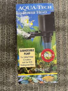 lot 279 image: Aqua-Tech Power Head Submersible Pump - Aquarium Circulation & Filtration