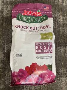 lot 308 image: Jobes Organics Knock Out Rose Granular Plant Food - 4 lb