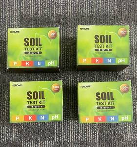 lot 335 image: Fericare Soil Test Kit 4-in-1 - P, K, N, pH (4-pack, 100 Tests Each