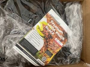 lot 339 image: GardenWise Premium Wood Mulch Black 0.2 cu ft