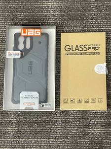 lot 399 image: UAG PathFinder Case for Samsung Galaxy S23 Ultra 5G  Glass Screen Protector