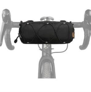 lot 420 image: Rhinowalk 3L Bike Handlebar Bag Front Bag - 25 x 8.5 x 13 cm, Black