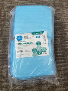 lot 428 image: MedPride Disposable Underpads 23 x 36 in - 50 Pads (MPR-90505), Ultra Absorbent