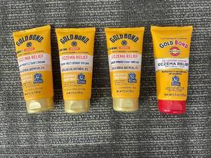 lot 466 image: Gold Bond Eczema Relief Skin Protectant Cream - Colloidal Oatmeal 2% 5.5 oz