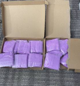 lot 499 image: Purple Fabric Wristbands