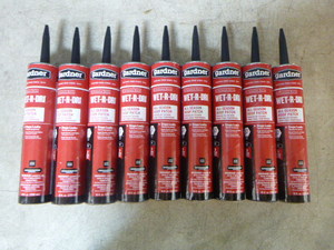lot 15 image: 9 Tubes of Gardner Wet-R-Dri All-Season Roof Patch