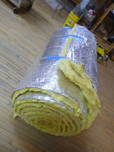 lot 16 image: Roll of Foil-Backed Insulation