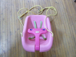 lot 34 image: Little Tikes 2-in-1 Snug N Secure Toddler Swing
