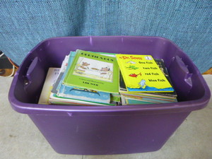 lot 53 image: Tote Full of Childrens Books