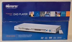 lot 143K image: LL-BR - Memorex MVD2042 DVD Player - Progressive Scan, New in Box, Remote Included