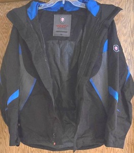 lot 213K image: LL-BR - Protection System Performance Outerwear Jacket - BlackBlue, Size S