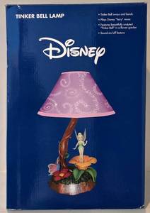 lot 215K image: LL-BR - Disney Tinker Bell Lamp, New in Box
