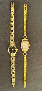 lot 134C image: K - Relic & Lorus Gold-Tone Quartz Watches (Lot of 2)