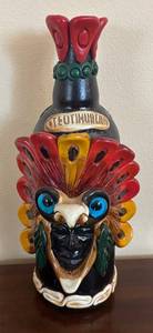lot 29R image: K - Teotihuacan Mexican Folk Art Bottle