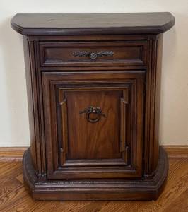 lot 65R image: LR - Hammary Vintage Accent Cabinet