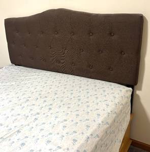 lot 67R image: BR - Queen Upholstered Headboard