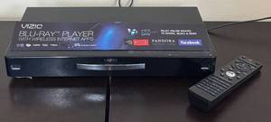 lot 101R image: LR - VIZIO Blu-ray Disc Player Model VBR231