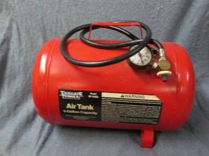 5 gallon portable air tank...