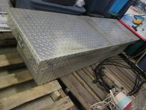 Truck tool box, base is 62"...