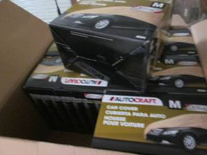 lot 77 image: Cae of 6 new Aircraft car covers...