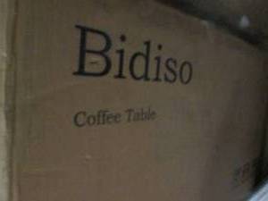 lot 82 image: Bidiso coffee table...