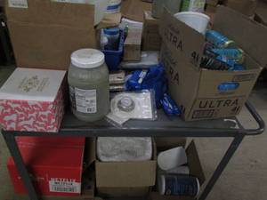 lot 89 image: Cartload of al new items, Food, che...