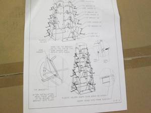 lot 104 image: New Ariana inverted display rack...