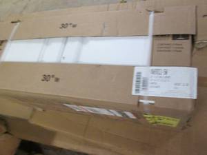 lot 105 image: 30 wide 12 tall white cabines...