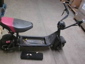 lot 119 image: Electric scooter, no charger, untes...