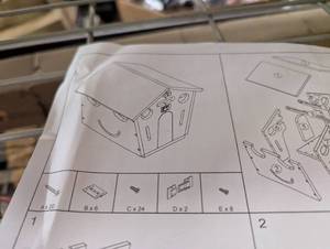 lot 134 image: Foldable Bamboo Fruit basket