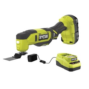lot 101 image: RYOBI ONE 18V Cordless Oscillating Multi-Tool Kit with 2.0 Ah Battery and Charger
