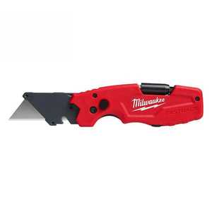 lot 155 image: (2) Milwaukee FASTBACK 6-in-1 Folding Utility Knives with General Purpose Blade