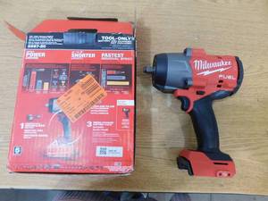 lot 19 image: Milwaukee M18 FUEL 18V Lithium-Ion Brushless Cordless 12 in. Impact Wrench with Friction Ring (Tool-Only)