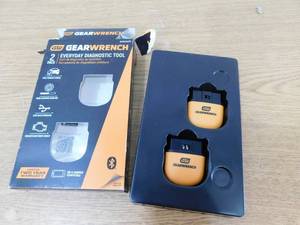 lot 89 image: GEARWRENCH OBD2 Bluetooth Diagnostic Tester with GWSCAN App and Free Lifetime Software Updates (2-Pack)