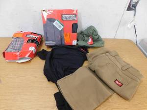 lot 106 image: Milwaukee Clothing Lot - All New