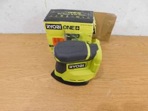 lot 121 image: RYOBI ONE 18V Cordless Corner Cat Finish Sander (Tool Only)
