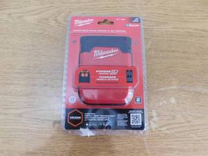 lot 126 image: New - Milwaukee M12 Heated Gear Power Source with App Control