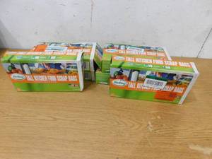 lot 176 image: (6) Biobag Tall Kitchen Food Scrap Bags - 60 13 gallon bags