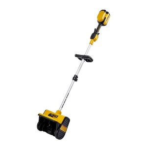 lot 26 image: DEWALT 10 in. 20-Volt MAX Battery Powered Snow Shovel Snow Thrower with Adjustable Direction and Telescopic Handle-Tool Only