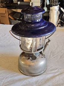 lot 38 image: Antique Blue Lantern