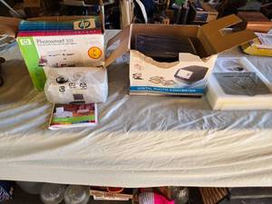 lot 145 image: HP Photosmart 335 GoGo Photo Printer and Digital Photo Converter Bundle