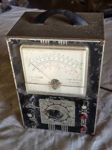 lot 173 image: DeVRY Technical Institute Analog Multimeter