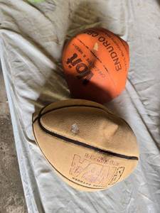 lot 202 image: Voit and Spalding Basketballs