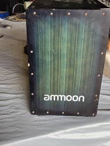 lot 223 image: Ammoon Cajon Drum - approximately 20 inches in height and 12 inches in width