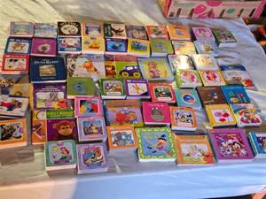 lot 295 image: Lot of Childrens Board Books including Disney Princess, Sesame Street, and My Little Pony Books, Assorted Titles and Characters