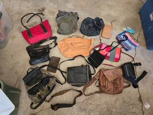 lot 364 image: Lot of Handbags Including Fossil and Steve Madden